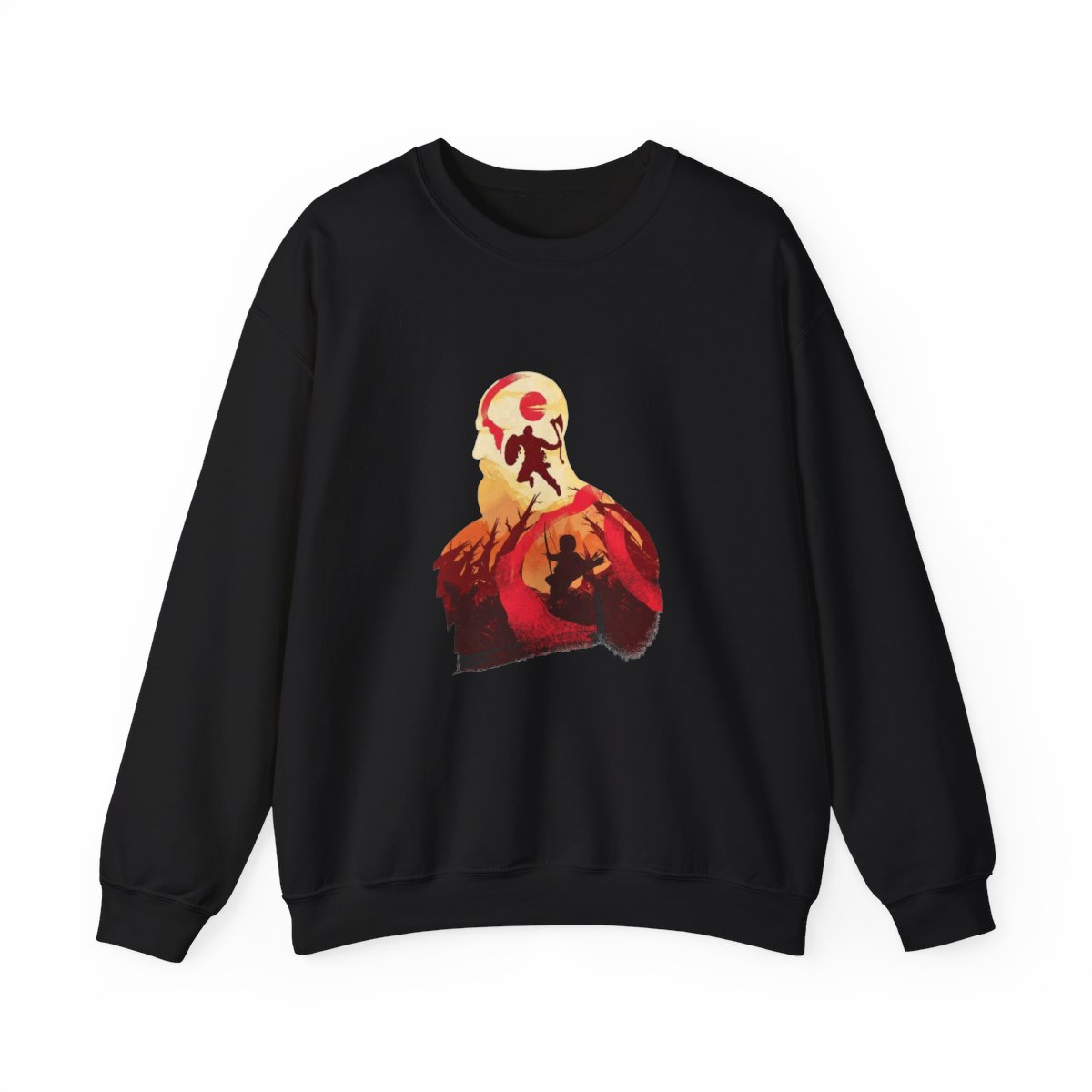 God of War Epic Battles Graphic Sweatshirt - Gamer Fan Gift