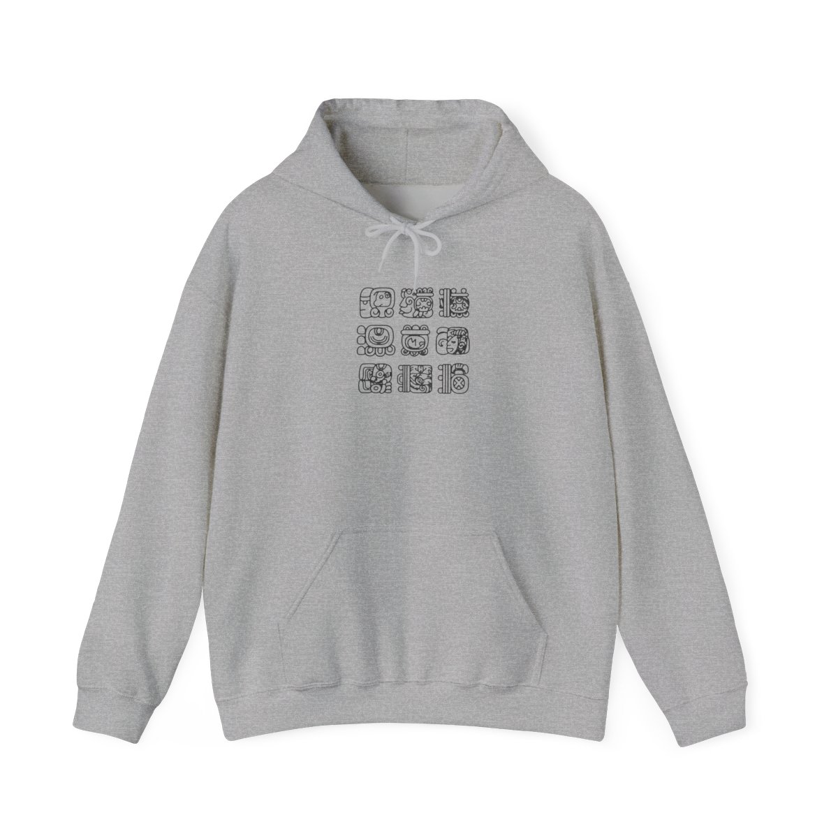 Mayan Aztec Maya Glyphs Hoodie - Ancient History Buff Gift
