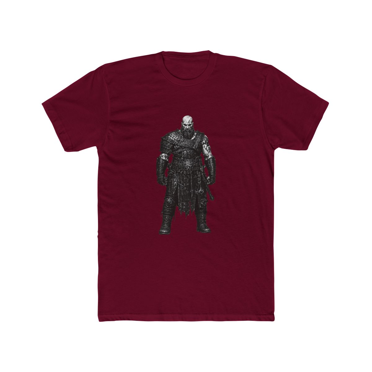 Kratos God of War Minimalist Line Art T Shirt - Gamer Gift