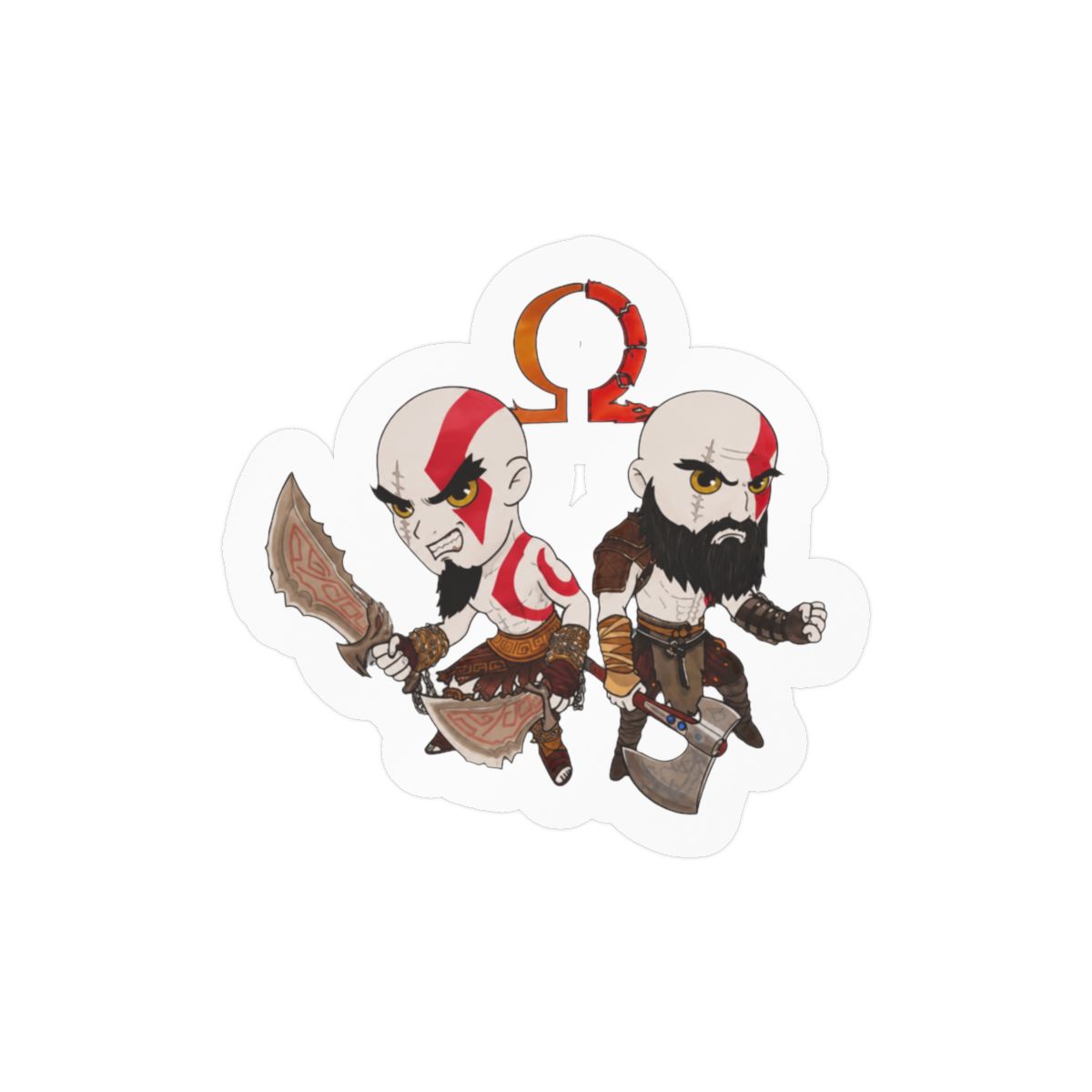 Stickers - God of War accessories collection